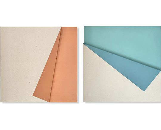 Fold Coral y Turquesa